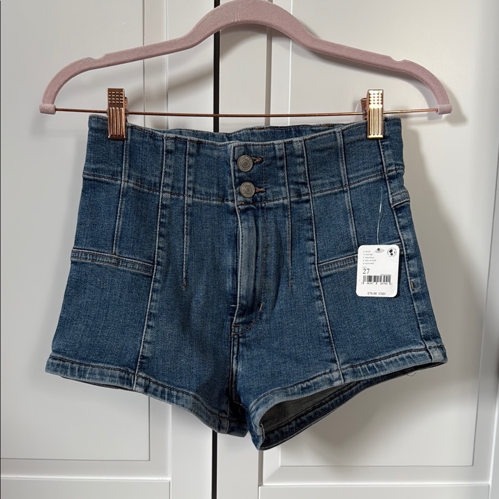 Denim Blue Women's Shorts